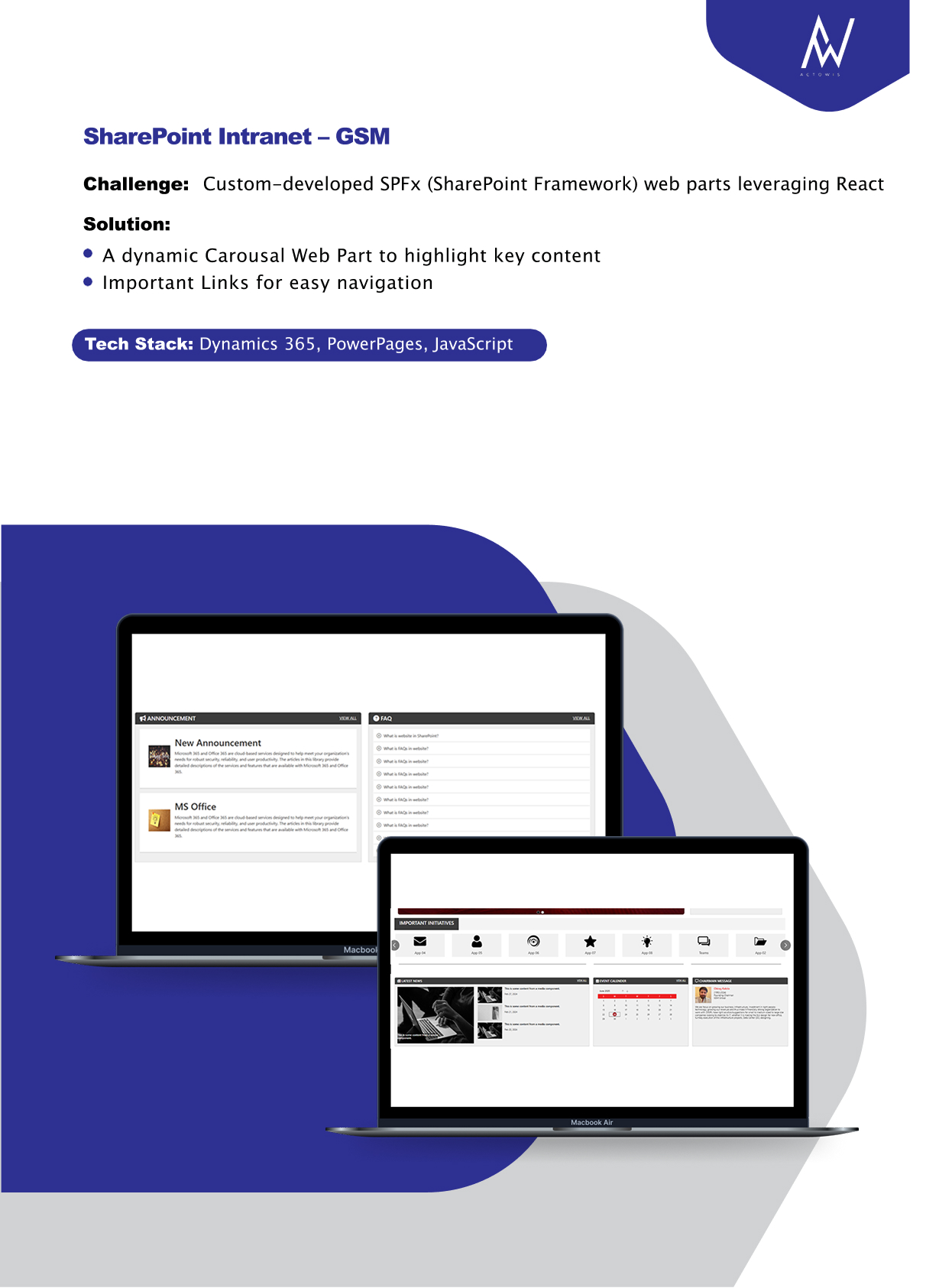 Sharepoint Portfolio